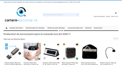 Desktop Screenshot of camere-ascunse.ro